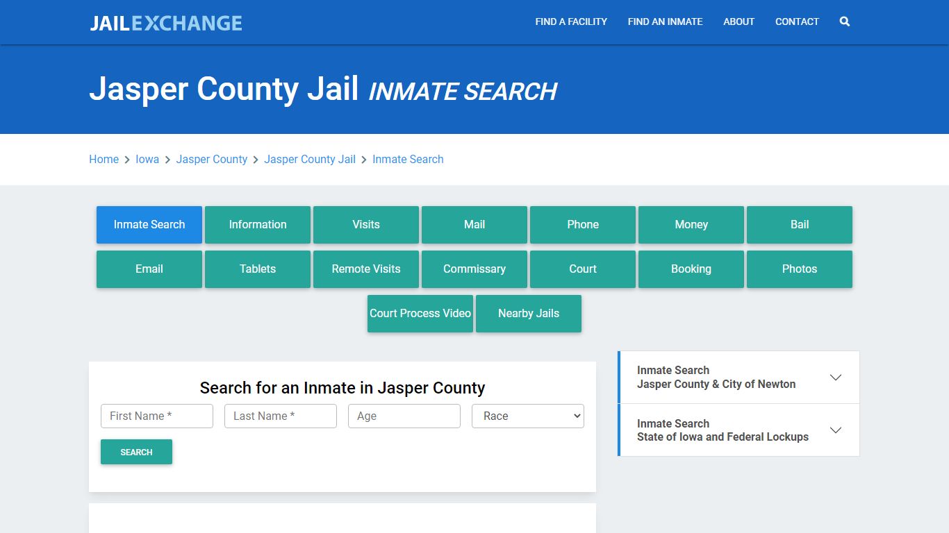 Jasper County Jail, IA Inmate Search: Roster & Mugshots - Jail Exchange